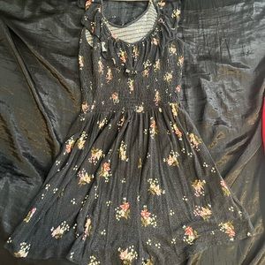 Black floral American Eagle Romper Size Small